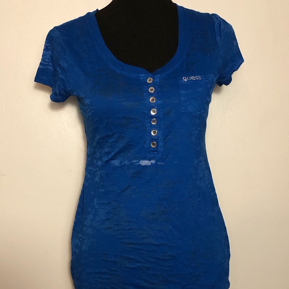 Guess burnout tee